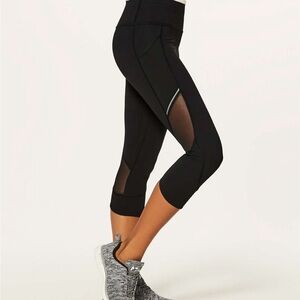 Lululemon Home Stretch Crop (19") Black